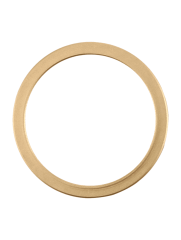 Back Camera Bezel Ring Only Compatible For iPhone 11 (Yellow) (2 Piece Set) (10 Pack)