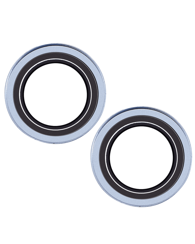 Casper Camera Lens Protector Compatible For iPhone 14 / 14 Plus (Blue) (Clear)