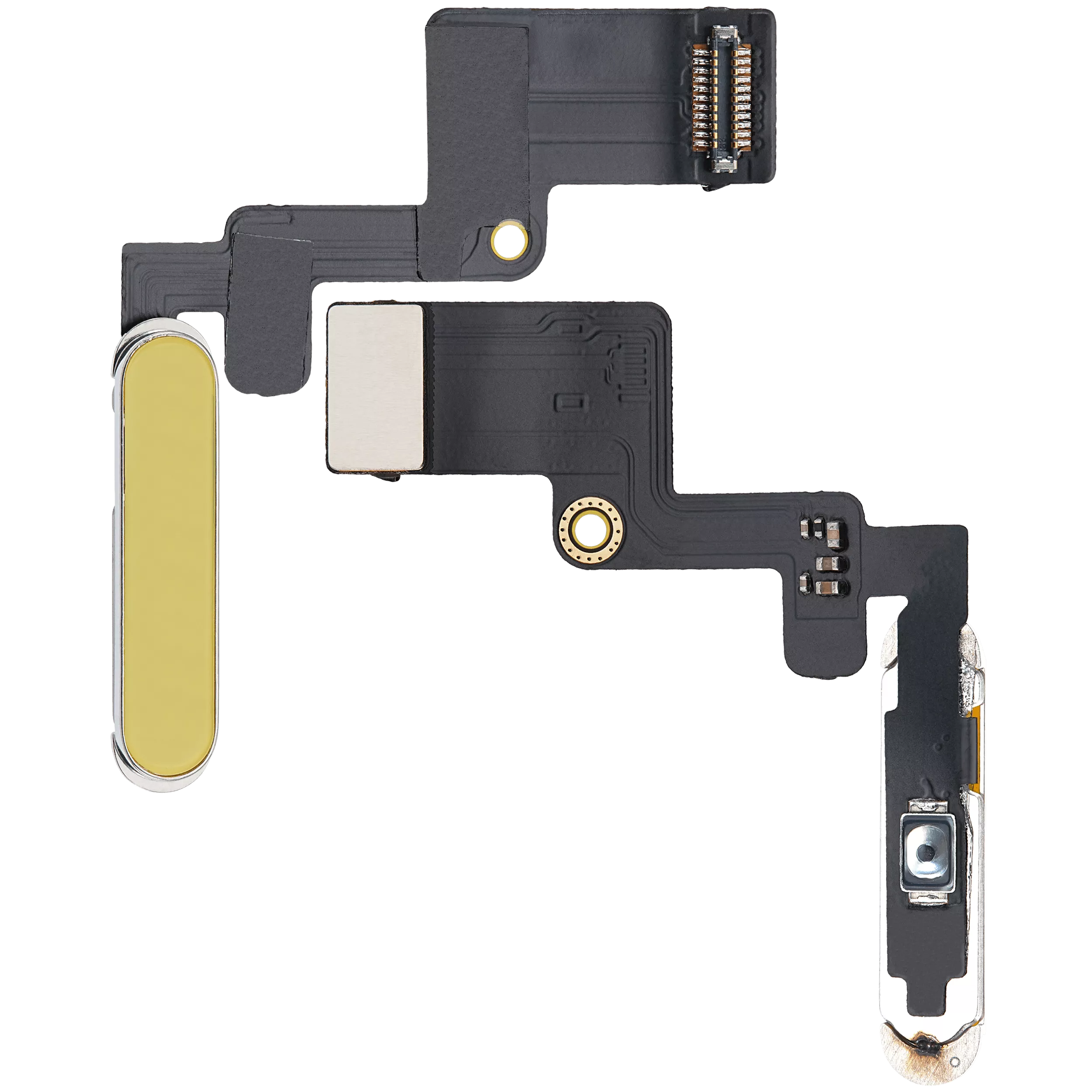 Power Button Flex Compatible For iPad 10 (2022) (Aftermarket Plus) (Yellow)