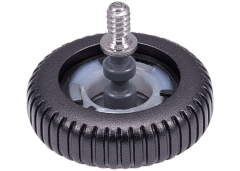 Crown Nut Compatible For Watch Series 4 / Series 5 / Series 6 (40MM / 44MM) (LTE Version) (Black)