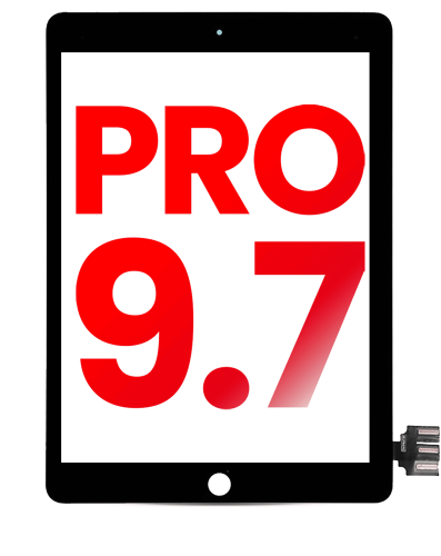 Digitizer Compatible For iPad Pro 9.7" (Glass Separation Required) (Aftermarket Plus) (Black)