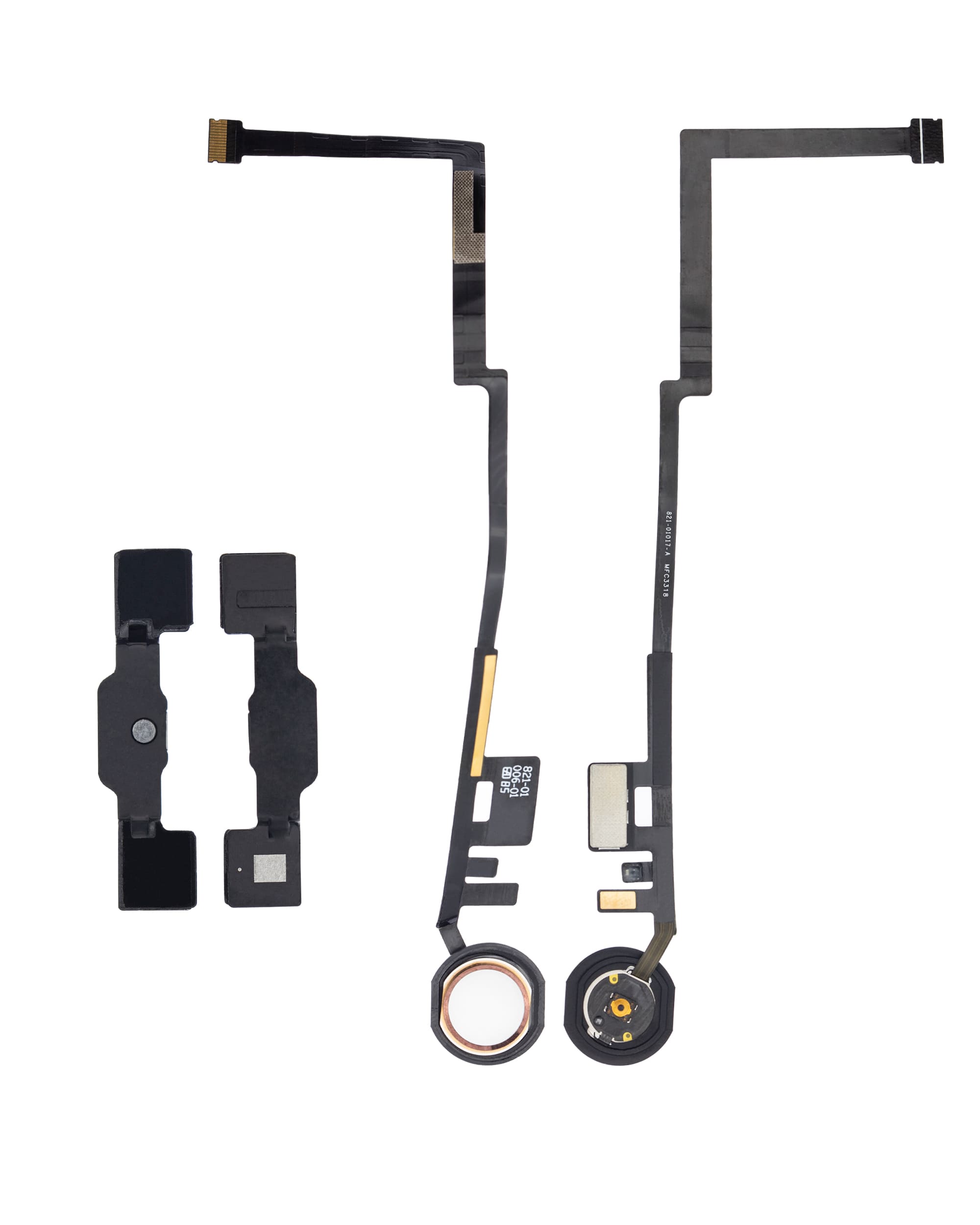 Home Button Flex Cable Compatible For iPad 5 (2017) / iPad 6 (2018) (Premium) (Rose Gold)