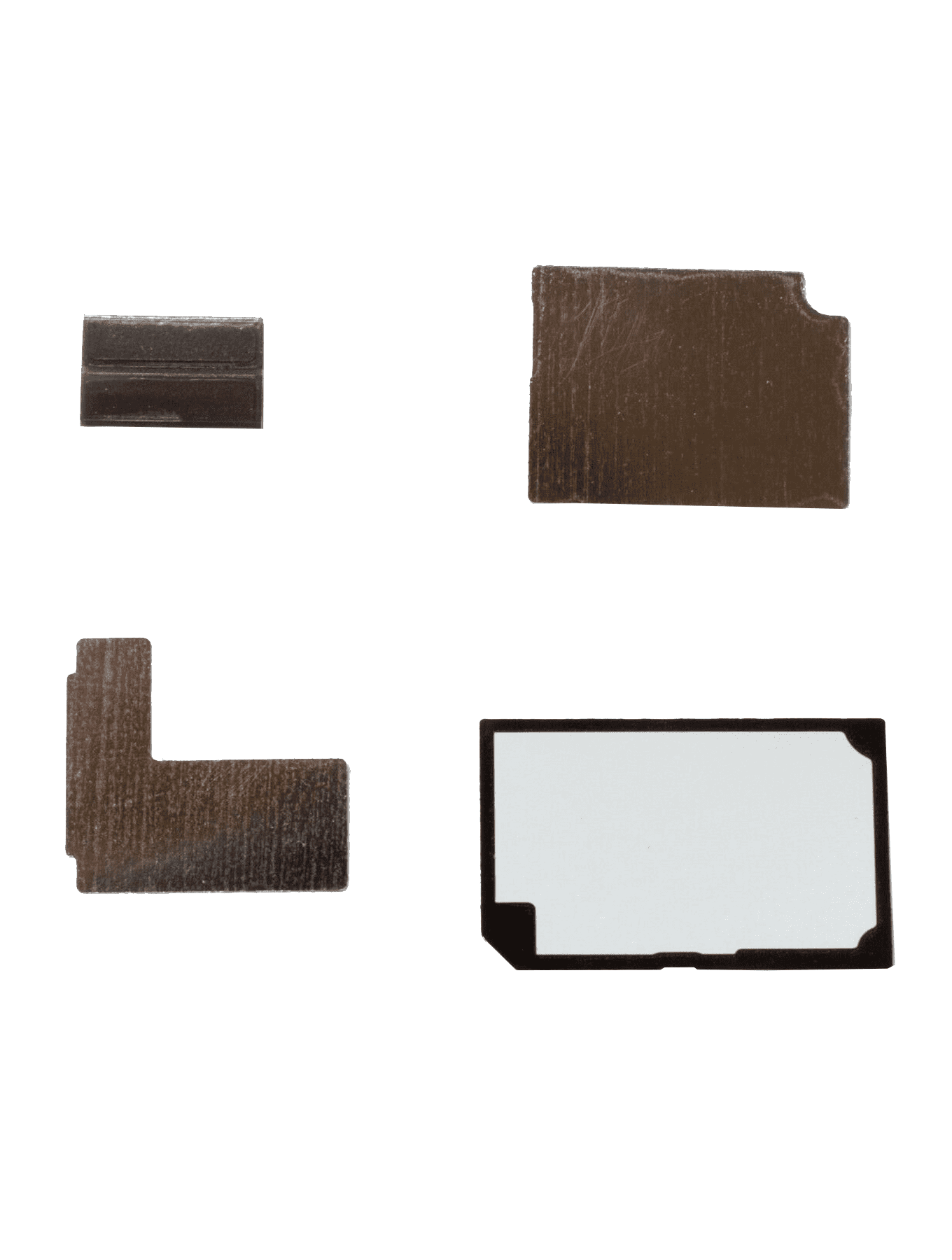 Motherboard Heat Shield Compatible For iPhone 6 Plus (4 Piece Set) (10 Pack)