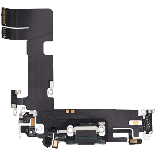 Charging Port Flex Cable Compatible For iPhone 13 (Used OEM Pull) (Green)
