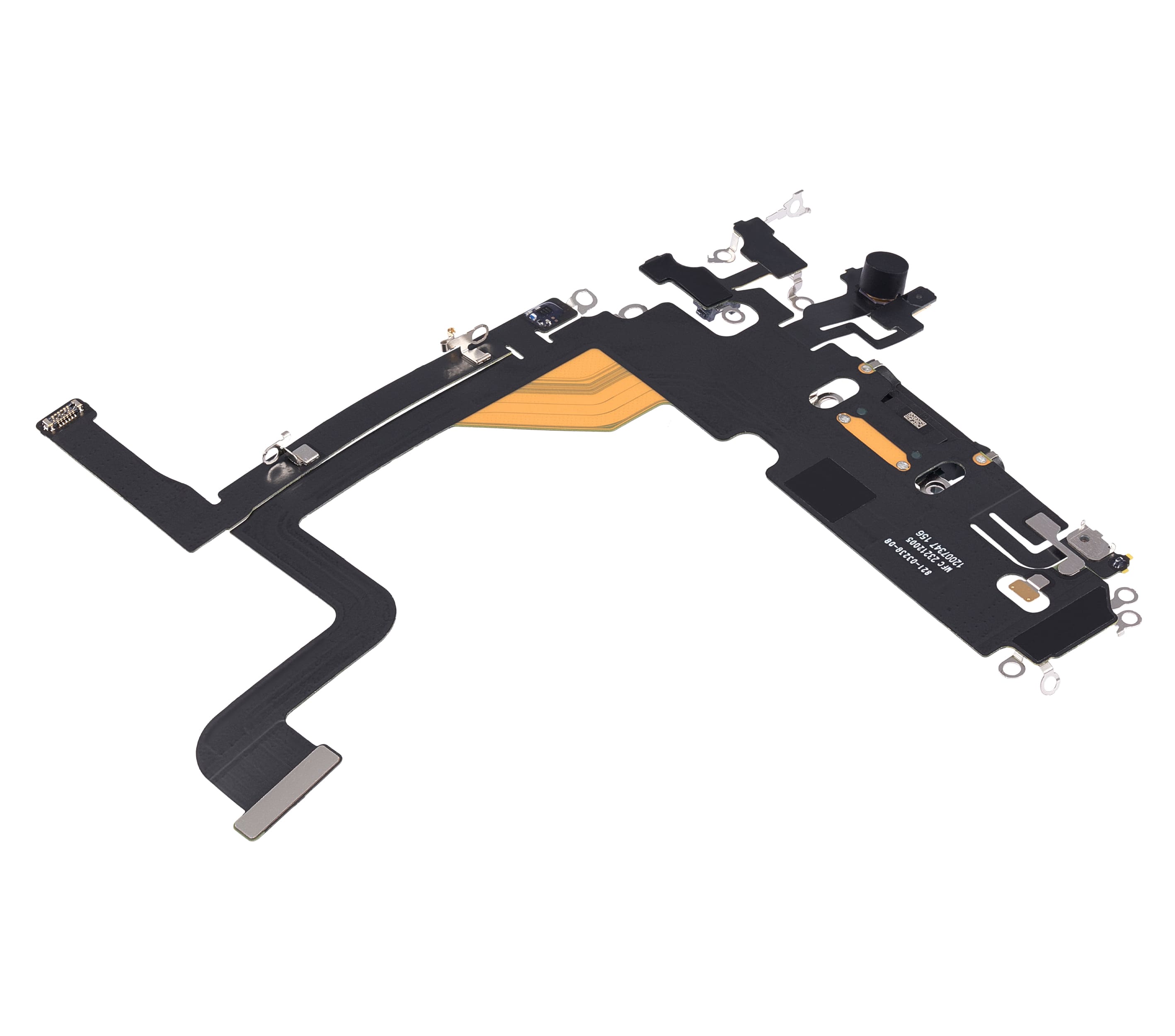 Charging Port Flex Cable Compatible For iPhone 13 Pro (Used OEM Pull) (Graphite)
