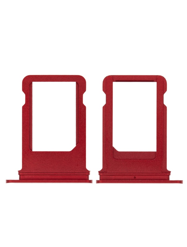 Sim Tray Compatible For iPhone 8 Plus (Red)