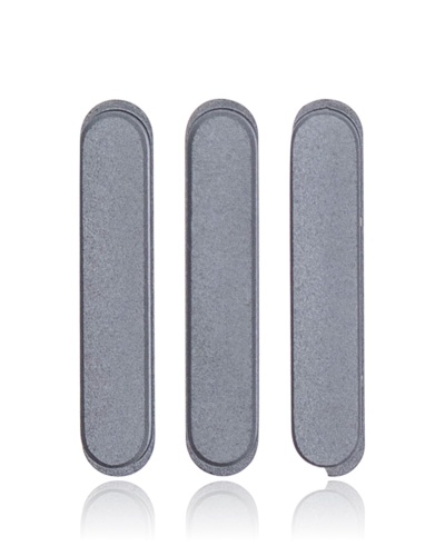 Hard Buttons Set (Power / Volume) Compatible For iPad Pro 10.5" / iPad Air 3 / Mini 5 / iPad Pro 12.9" 2nd Gen (2017) (Space Gray)