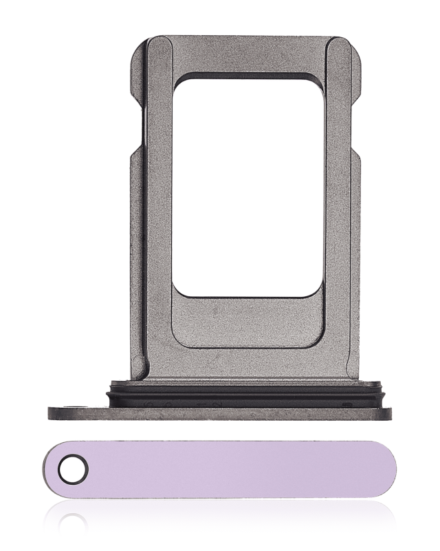 Single Sim Card Tray Compatible For iPhone 14 Pro / 14 Pro Max (Deep Purple)