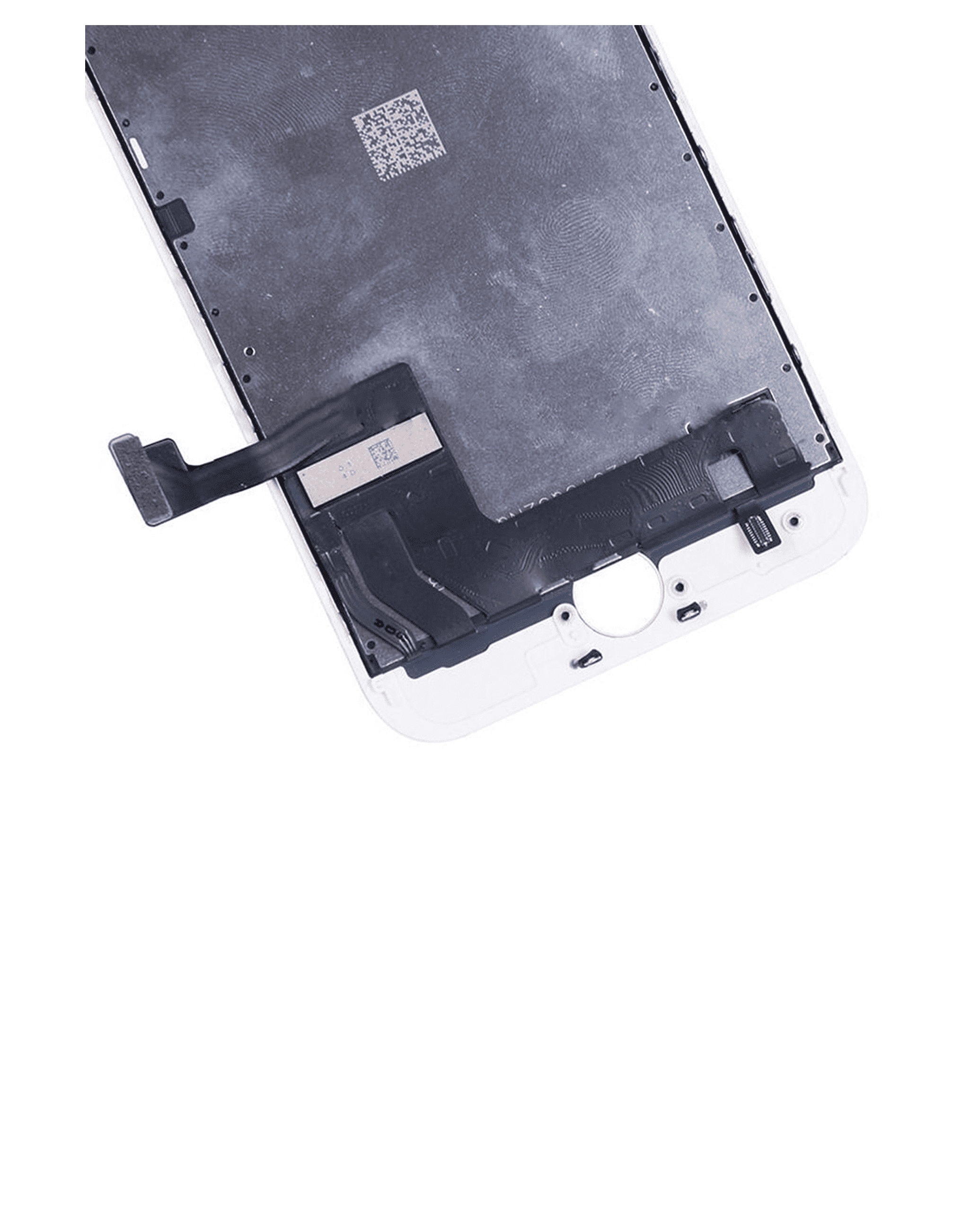 LCD Assembly With Steel Plate Compatible For iPhone 7 (Aftermarket: AQ7) (White)