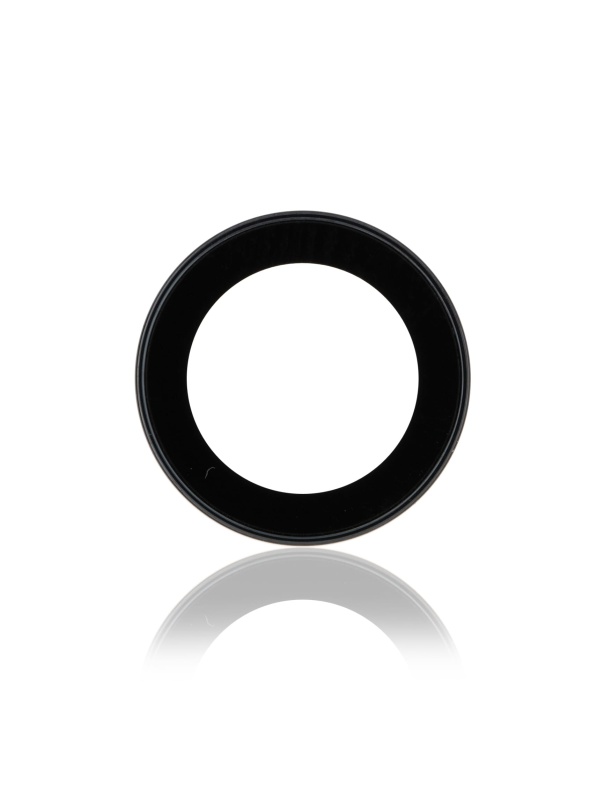 Back Camera Lens With Bracket & Bezel Compatible For iPhone 11 (Black) (Real Sapphire / Premium)