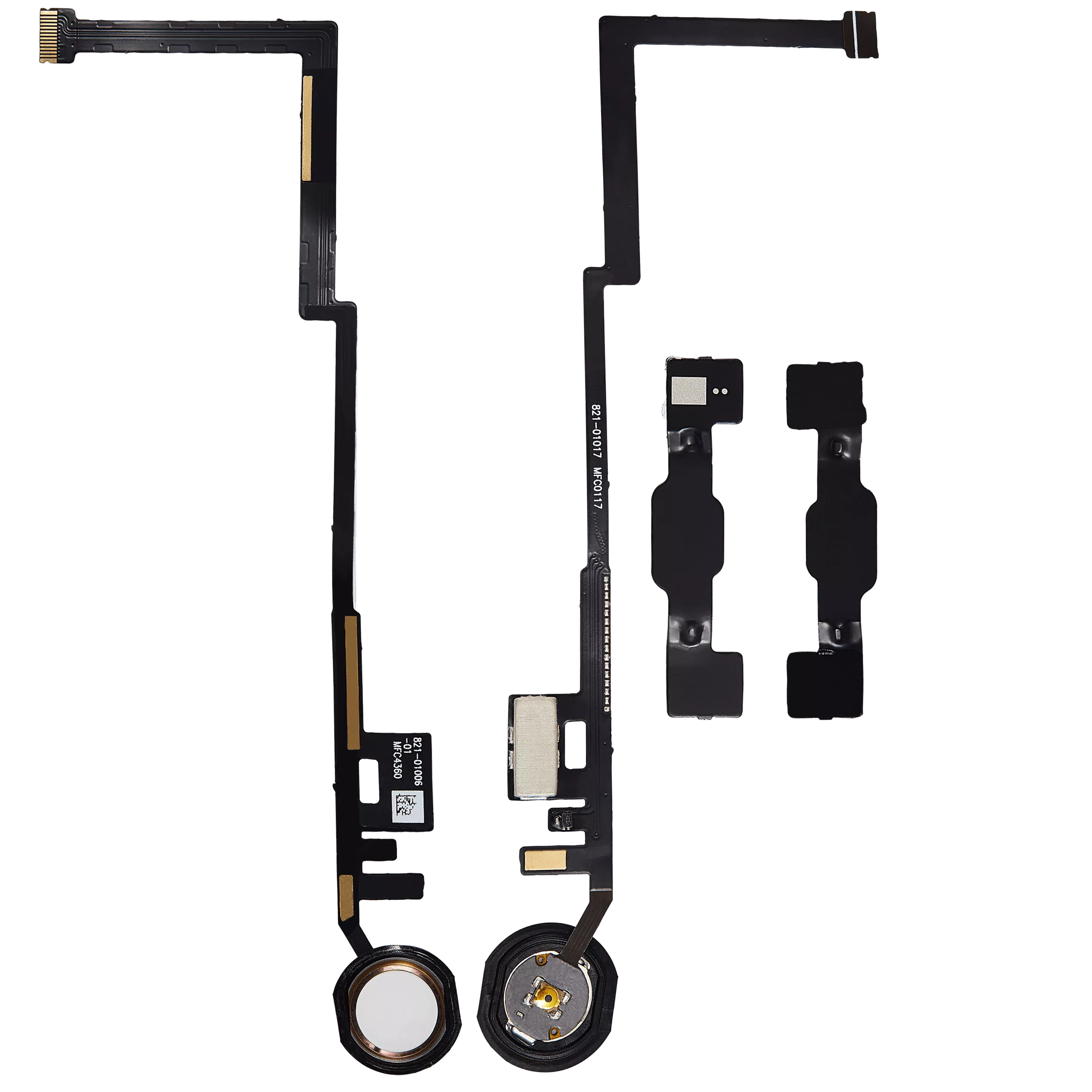 Home Button Flex Cable Compatible For iPad 5 (2017) / iPad 6 (2018) (Aftermarket Plus) (Rose Gold)