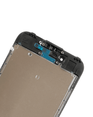 LCD Assembly With Steel Plate Compatible For iPhone 7 (Aftermarket: AQ7) (Black)
