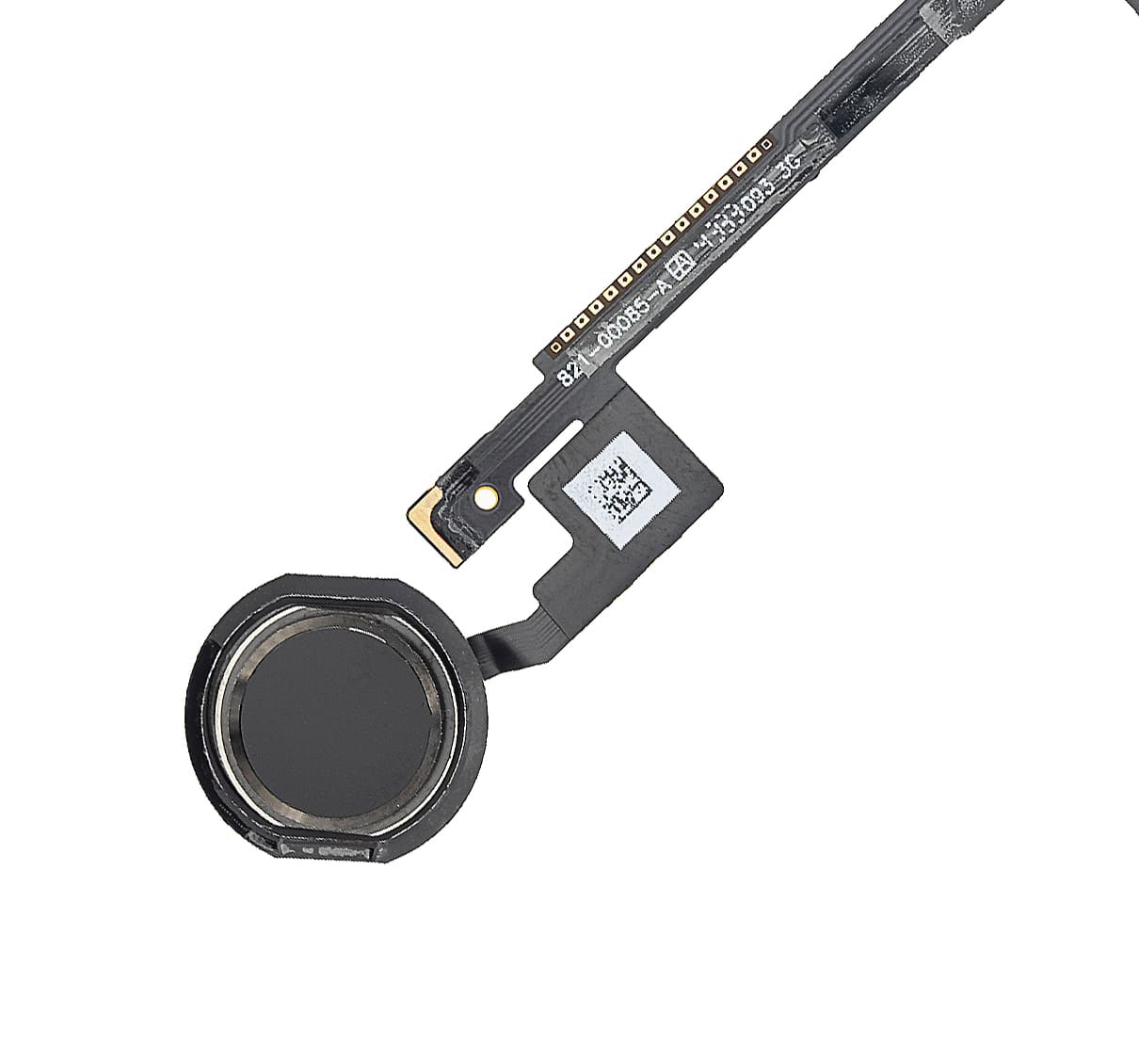Home Button With Flex Compatible For iPad Mini 3 (Black)