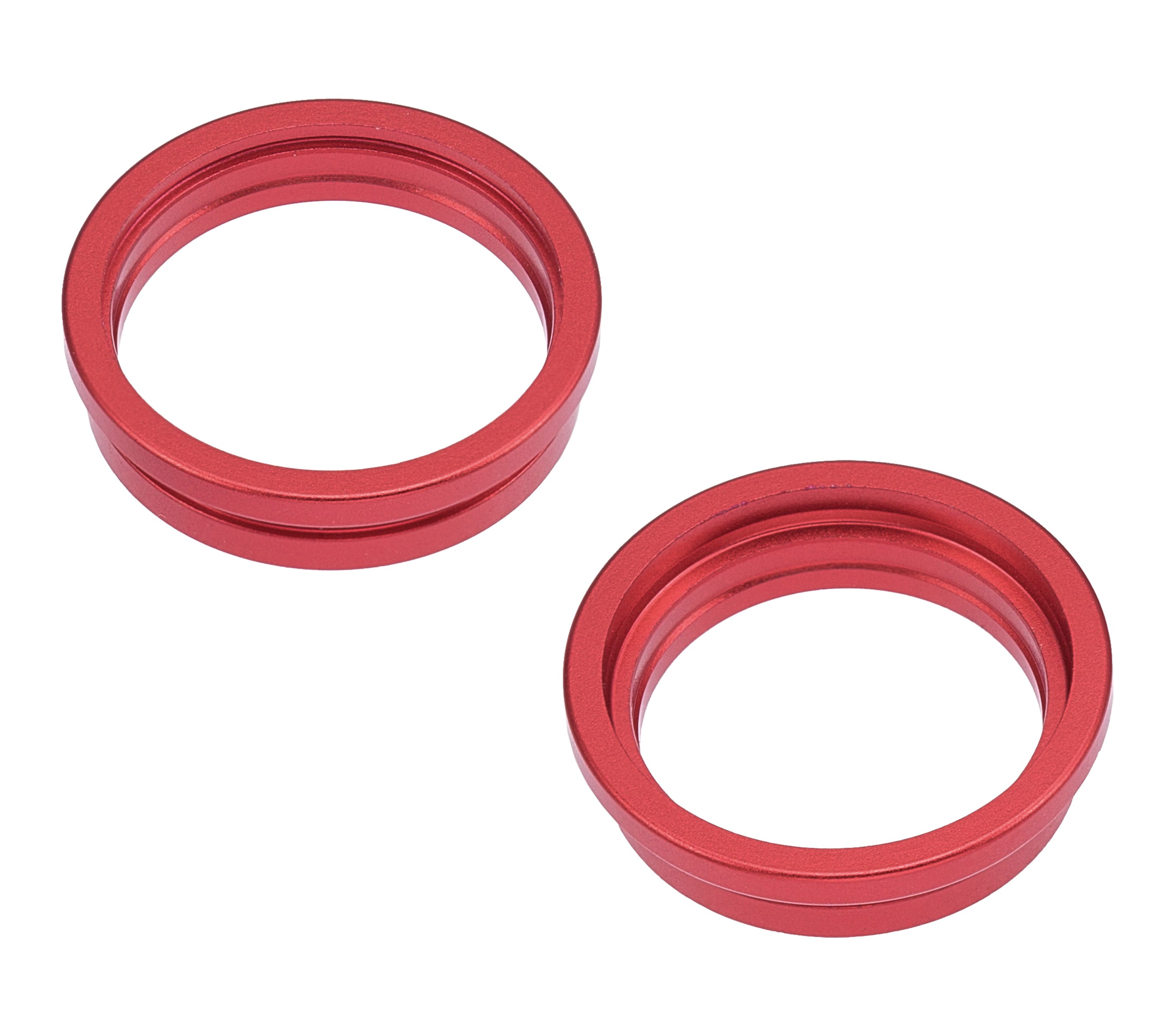 Back Camera Bezel Ring Only Compatible For iPhone 14 / 14 Plus (Red) (2 Piece Set)