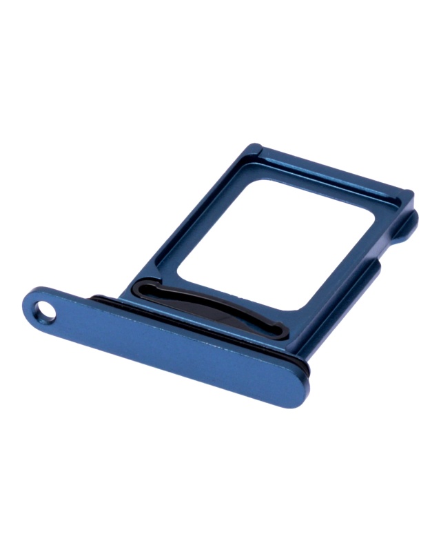 Dual Sim Card Tray Compatible For iPhone 13 (Blue)