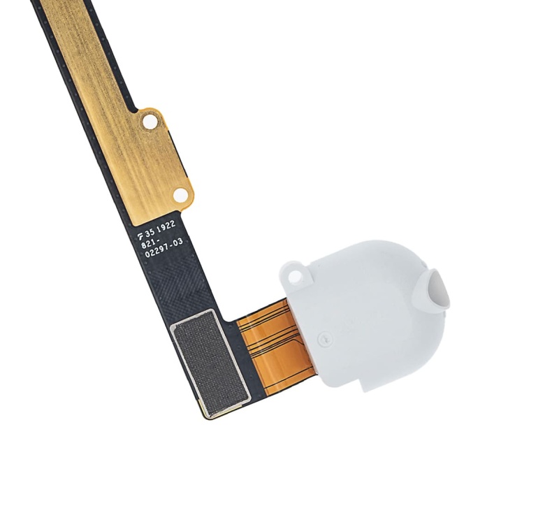 Headphone Jack Flex Compatible For iPad 7 (2019) / iPad 8 (2020) (White) (4G Version)