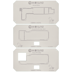 4in1 Fixture Middle Layer Motherboard Reballing Soldering Platform With Stencil For iPhone 15 / 15 Plus / 15 Pro / 15 Pro Max Z20 Series (MiJing)