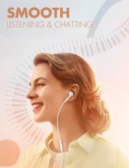Apple Headphones GEN4 Wired for iPhone Earbuds with Lightning Connector【MFi Certified】 Earphones Noise Isolating Headsets for iPhone iPad