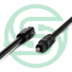 Toslink Optical Cable Connector Optical Fiber Toslink Audio Cable Black PVC OD4.0mm for Speaker Amplifier DVD CD Player TV