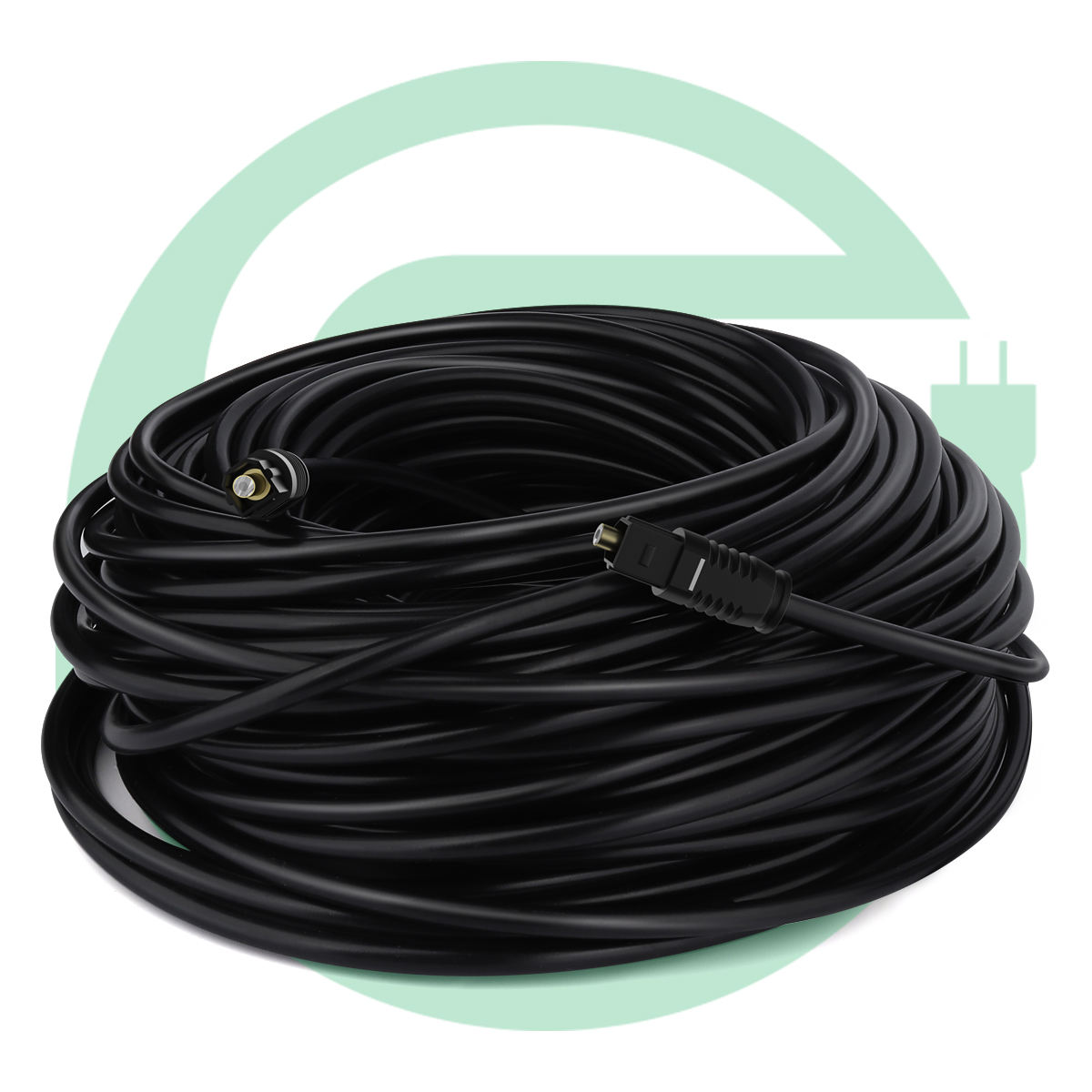 Toslink Optical Cable Connector Optical Fiber Toslink Audio Cable Black PVC OD4.0mm for Speaker Amplifier DVD CD Player TV