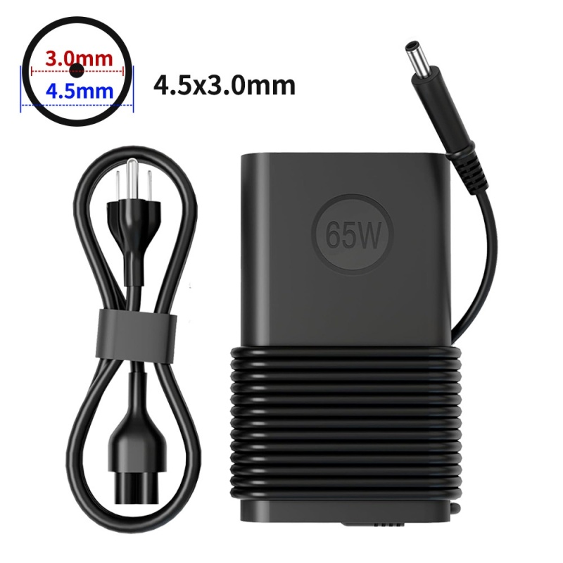 65W Dell Laptop 19.5V 3.34A 4.5*3.0mm Wholesale Laptop AC DC 7.4*5.0mm Charger For Dell Universal Laptop Adapter