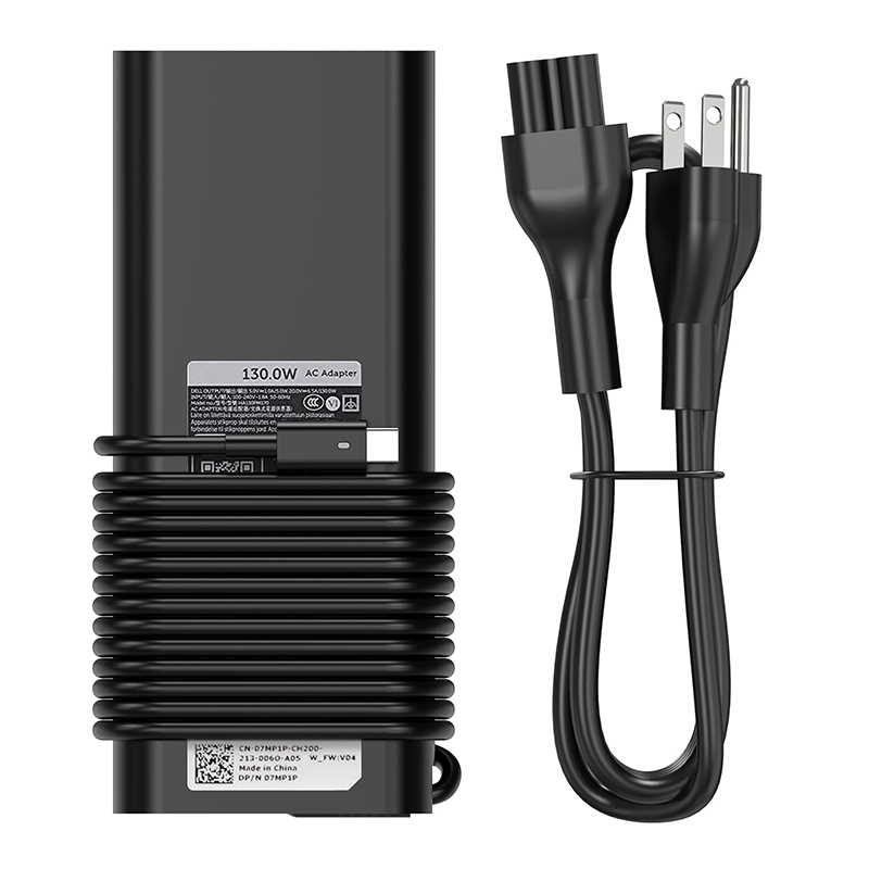 Original Dell 130W Laptop Charger USB C Slim AC Power Adapter for Dell Xps 17 Precision 5550 5530 power supply laptop adapter