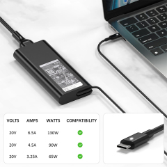 Original Dell 130W Laptop Charger USB C Slim AC Power Adapter for Dell Xps 17 Precision 5550 5530 power supply laptop adapter
