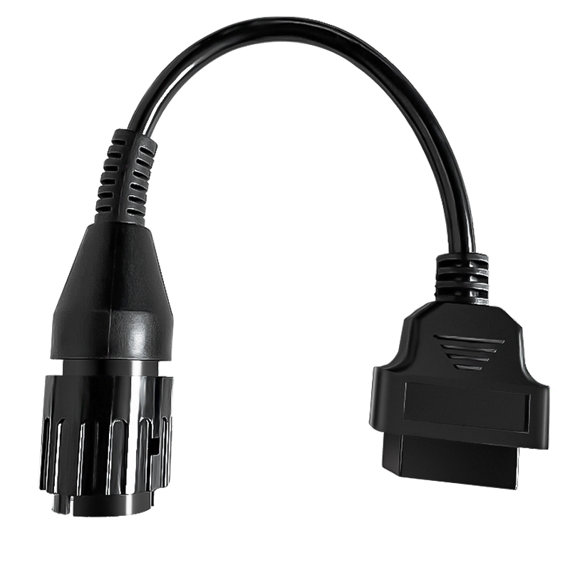 OBD2 10PIN-OBDIIF Gold For BMW ICOM D 10pin to 16pin OBDII Connection Diagnostic Cable For BMW Motorcycles