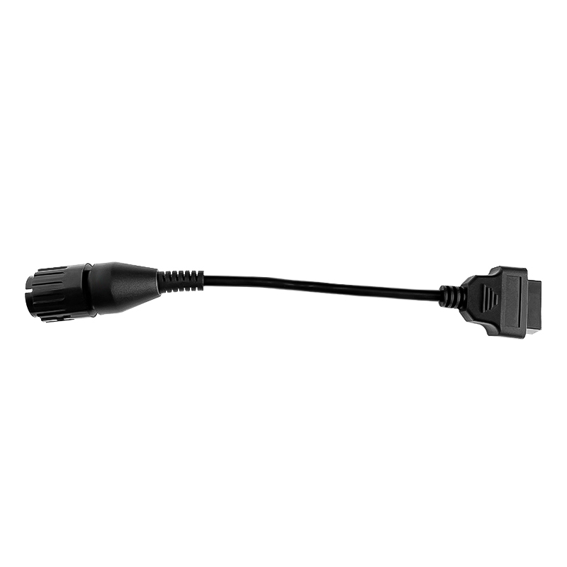OBD2 10PIN-OBDIIF Gold For BMW ICOM D 10pin to 16pin OBDII Connection Diagnostic Cable For BMW Motorcycles