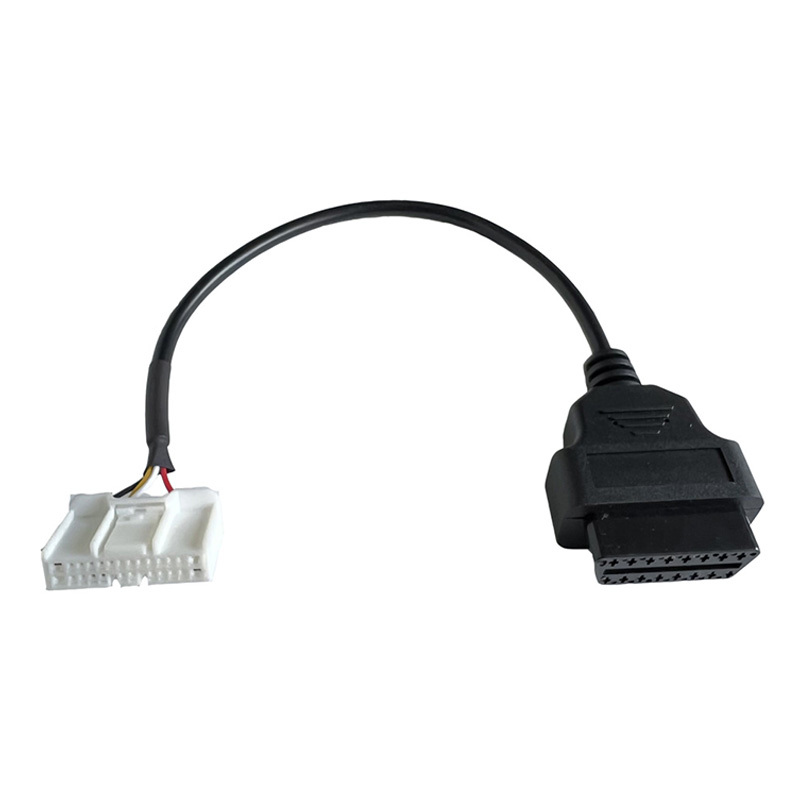 OBD2 Connector for Tesla Model 3 26Pin OBD 2 Diagnostic Car Tools Male Female to 16Pin Cable for Tes
