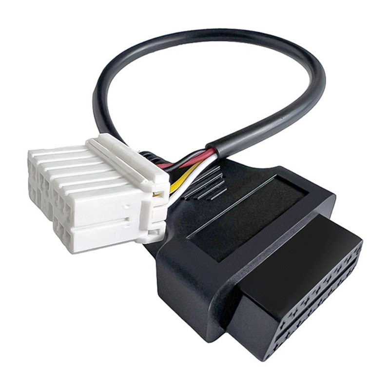 12 pin 20 pin 26 pin male female connector OBD II diagnostic harness electronic cable for Tesla