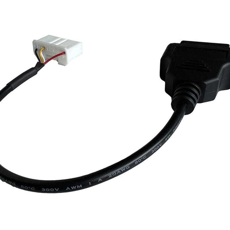 OBD2 Connector for Tesla Model 3 26Pin OBD 2 Diagnostic Car Tools Male Female to 16Pin Cable for Tes