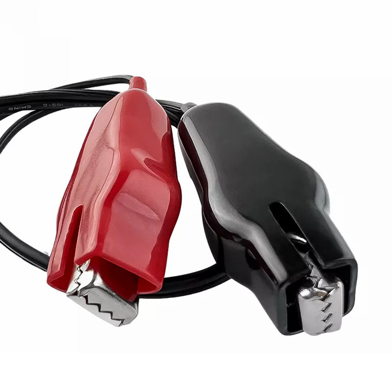 Extension Alligator Clips to Cigarette Lighter Extension Cable Lighter Socket 12V-24V Battery Clip-on Extension Cable