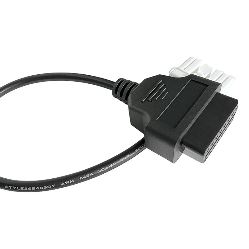 12 pin 20 pin 26 pin male female connector OBD II diagnostic harness electronic cable for Tesla