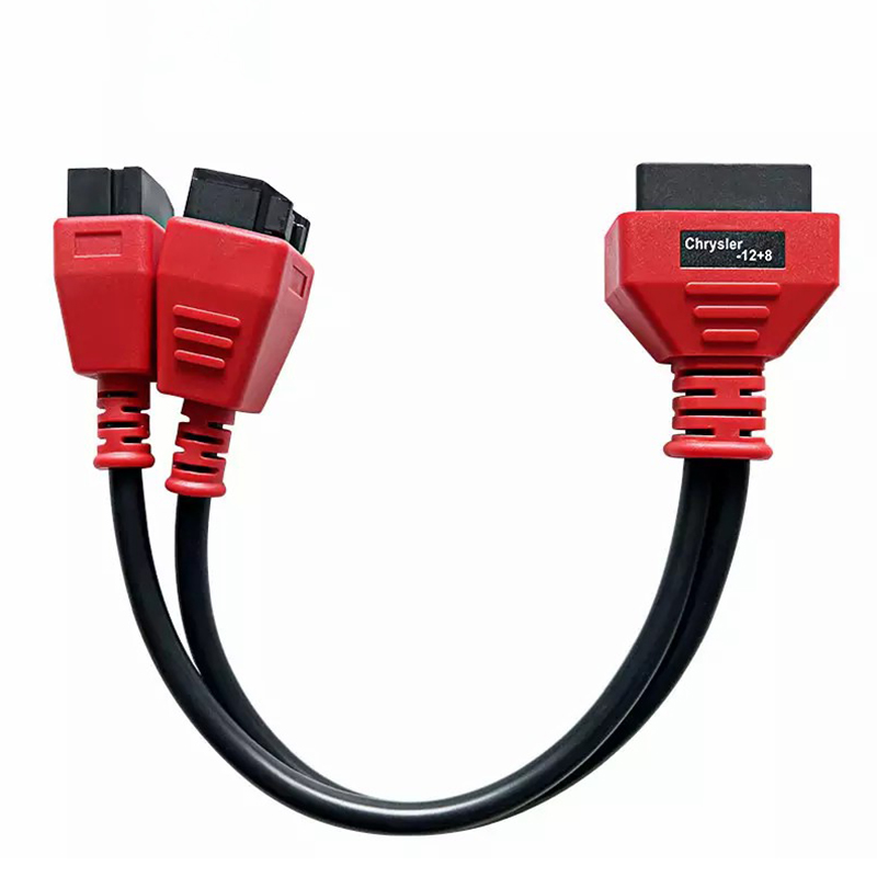 Autel Chrysler 12+8 Programming Cable Adapter | Fits DS808, MS905, MS906, MS908 Scanners