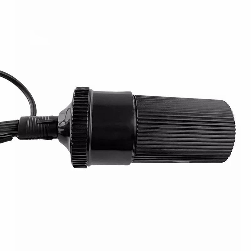 Extension Alligator Clips to Cigarette Lighter Extension Cable Lighter Socket 12V-24V Battery Clip-on Extension Cable