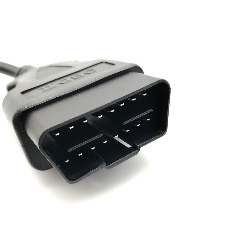 Obdii Male to Female Extension Cable 20cm  Full-Pinout