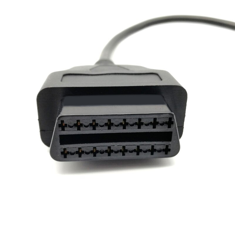 Obdii Male to Female Extension Cable 20cm  Full-Pinout