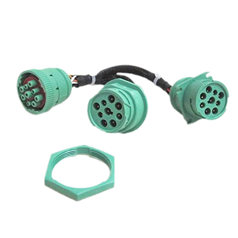 Truck 9pin F-9pin 2M green