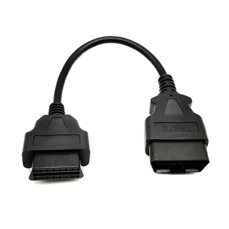 Obdii Male to Female Extension Cable 20cm  Full-Pinout
