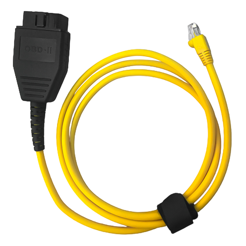 BMW enet yellow cable,good qualitywith LED