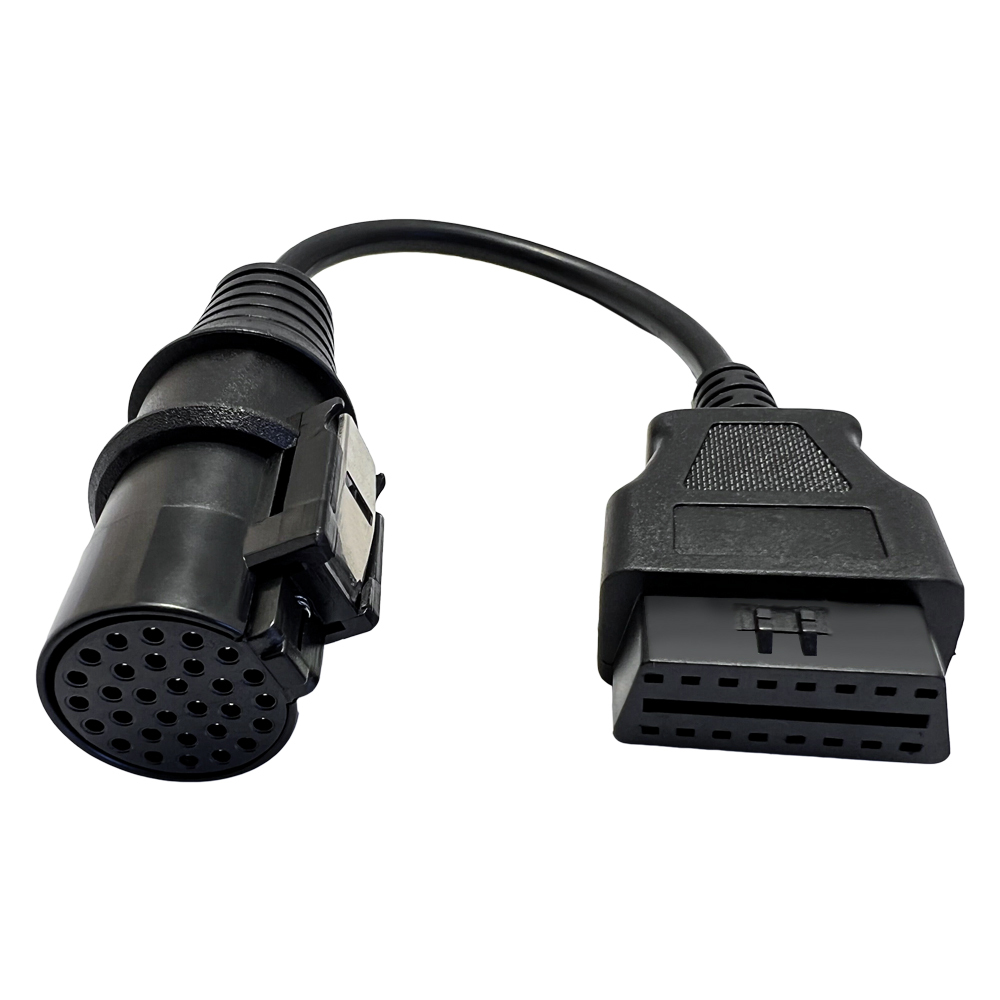 High Quality Truck Diagnostic Adapter cable 30PIN male to OBD2 16pin female for Iveco