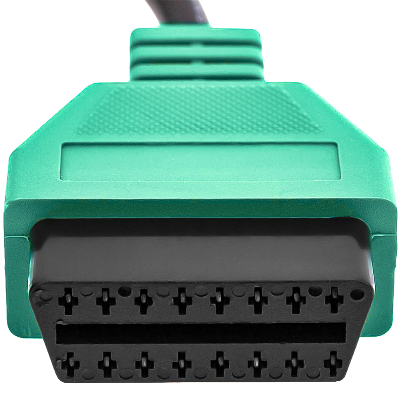 For FIAT ECU Scan Adaptors A2 GREEN COLOR