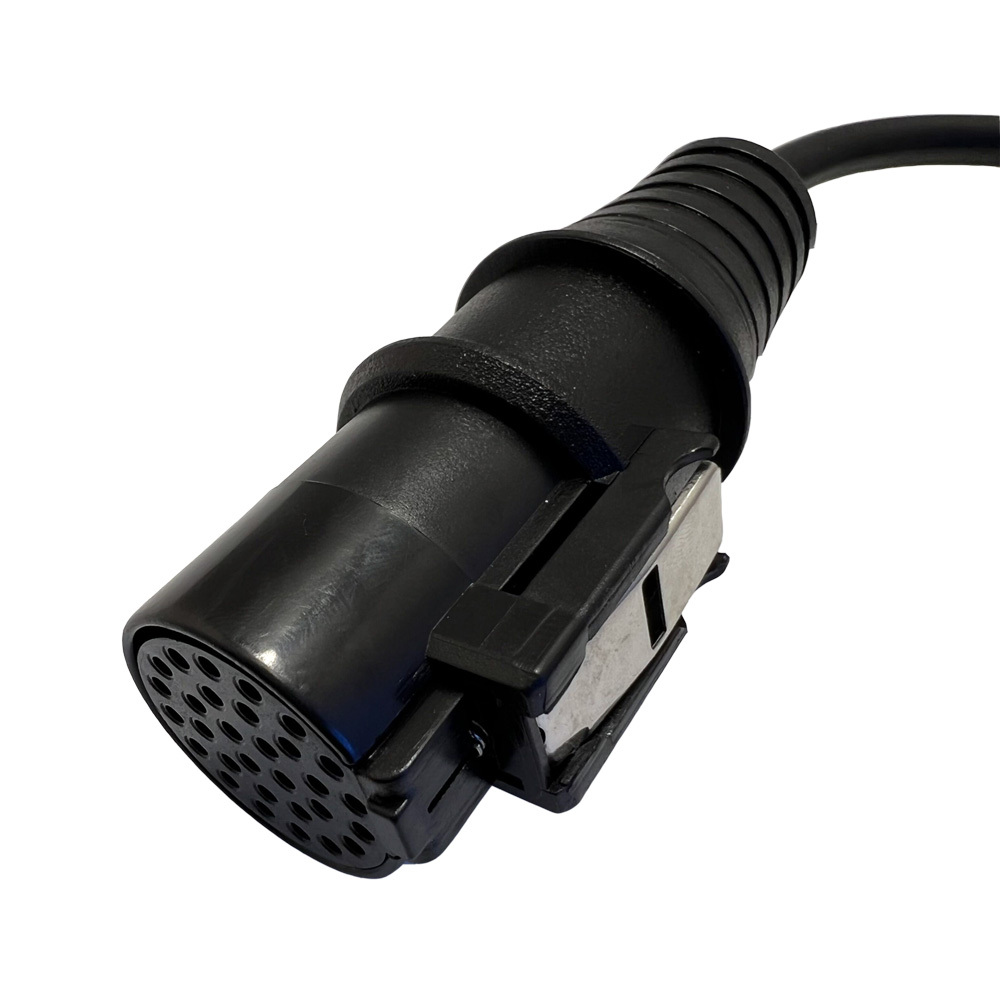 High Quality Truck Diagnostic Adapter cable 30PIN male to OBD2 16pin female for Iveco
