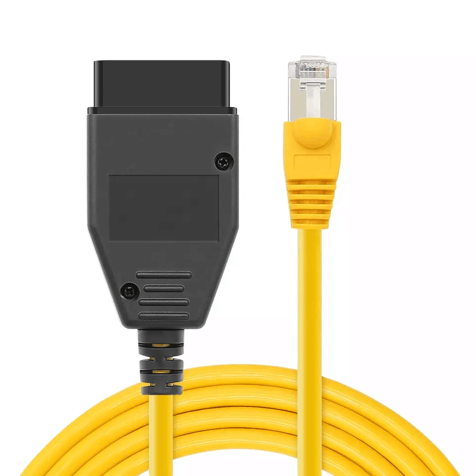 BMW enet yellow cable,good qualitywith LED
