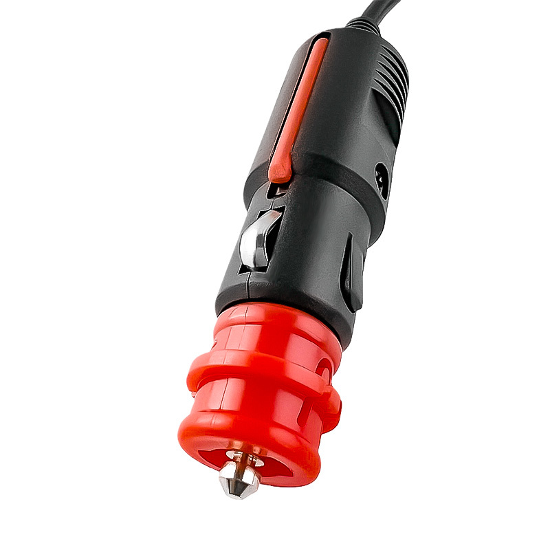 Car Cigarette Lighter OBDII Power Cable 12VDC With LED 60CM