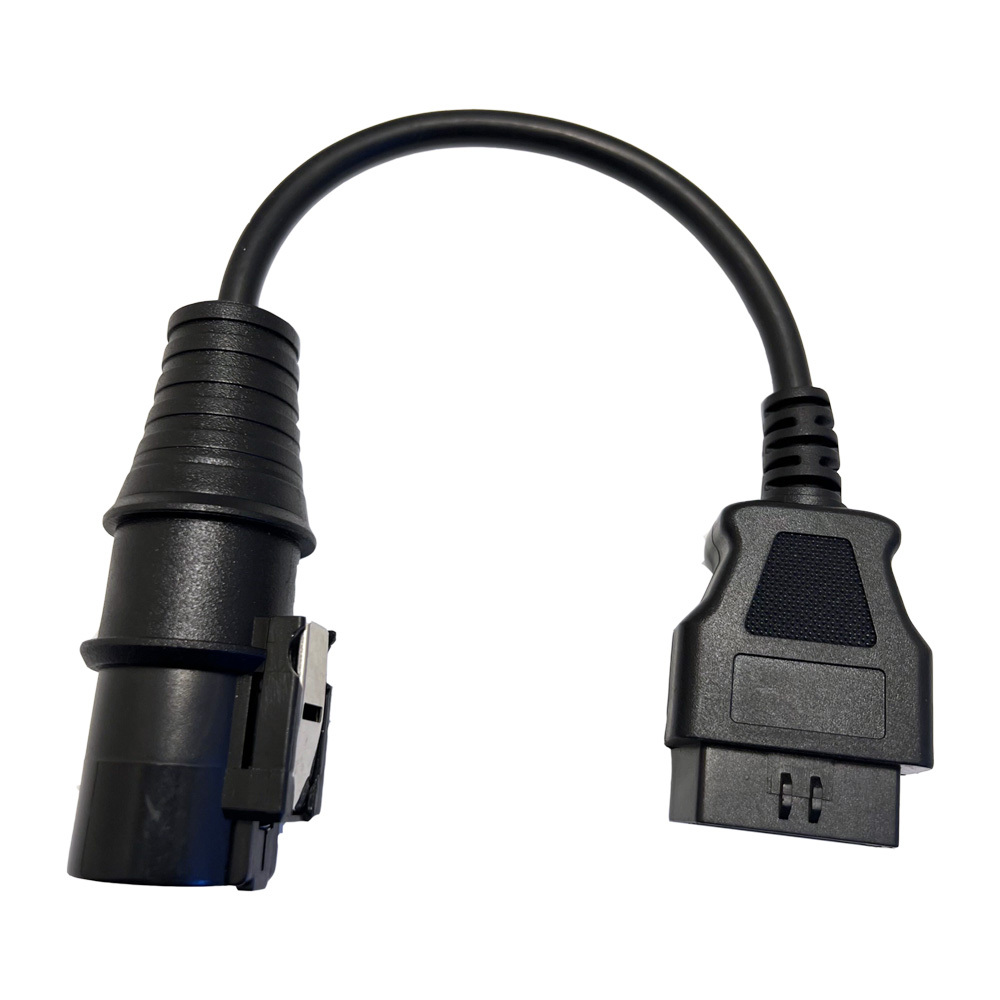 High Quality Truck Diagnostic Adapter cable 30PIN male to OBD2 16pin female for Iveco