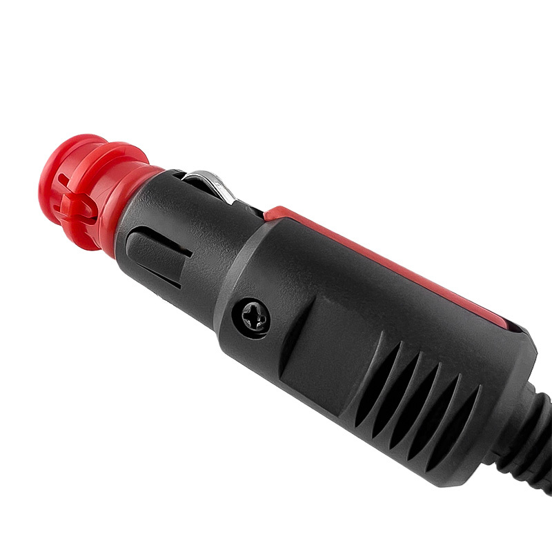 Car Cigarette Lighter OBDII Power Cable 12VDC With LED 60CM