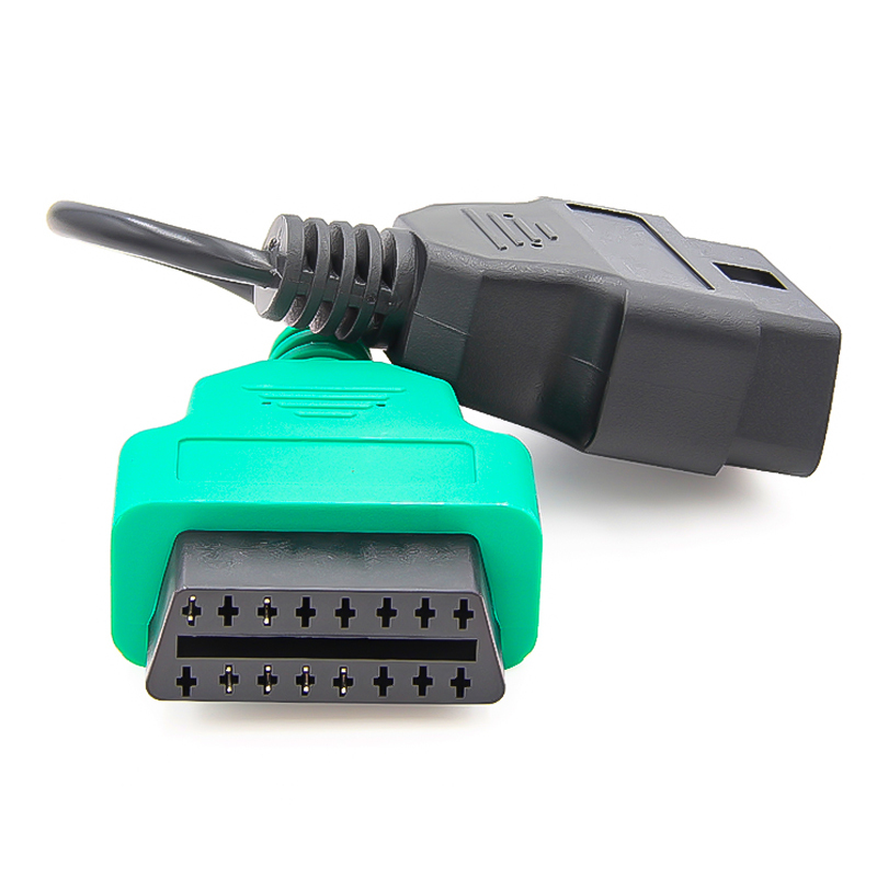 For FIAT ECU Scan Adaptors A2 GREEN COLOR