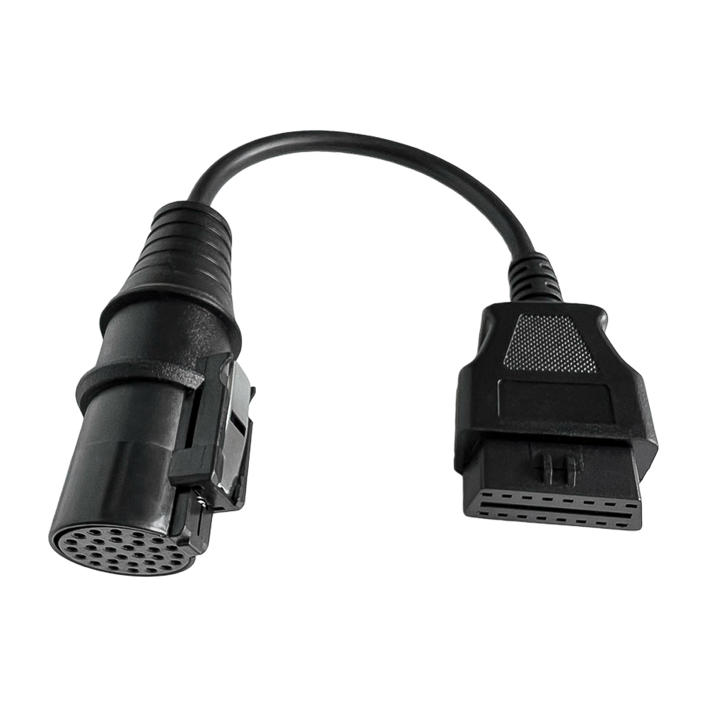 High Quality Truck Diagnostic Adapter cable 30PIN male to OBD2 16pin female for Iveco